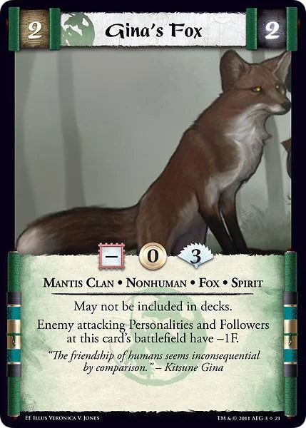 Gina's Fox
