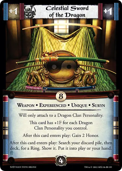 Celestial Sword of the Dragon • Experienced