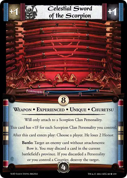 Celestial Sword of the Scorpion • Experienced