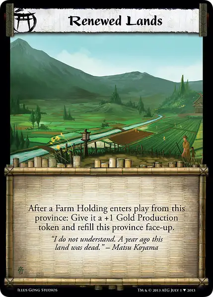 Renewed Lands