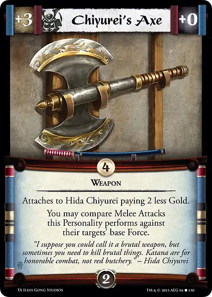 Chiyurei's Axe