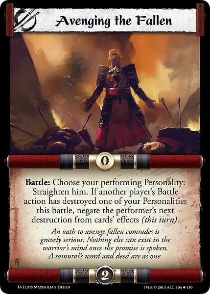 Avenging the Fallen