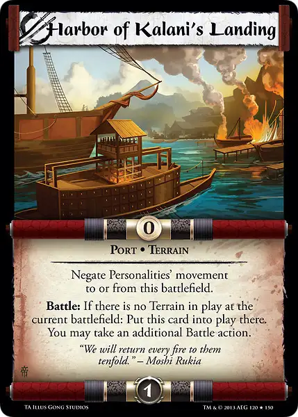 Harbor of Kalani's Landing