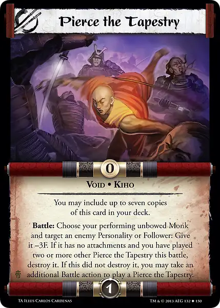 Pierce the Tapestery