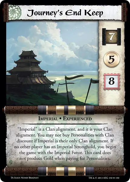 Journey's End Keep • Experienced