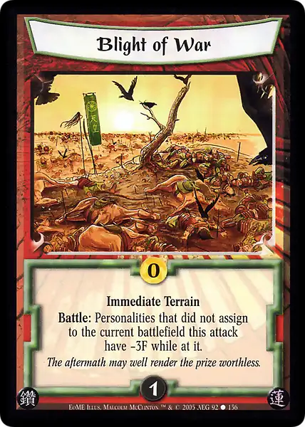 Blight of War