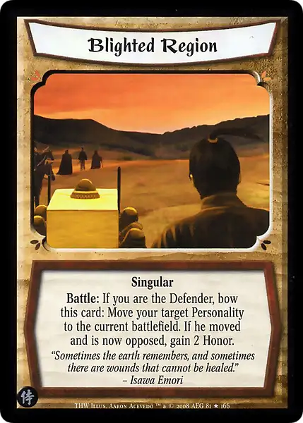 Blighted Region