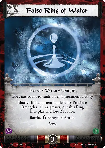 False Ring of Water