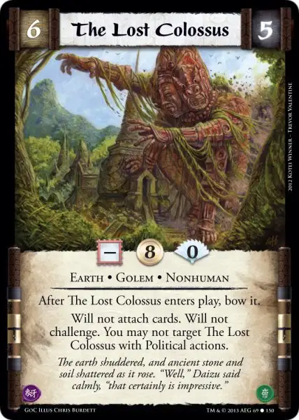 The Lost Colossus