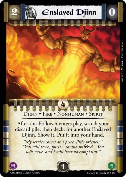 Enslaved Djinn