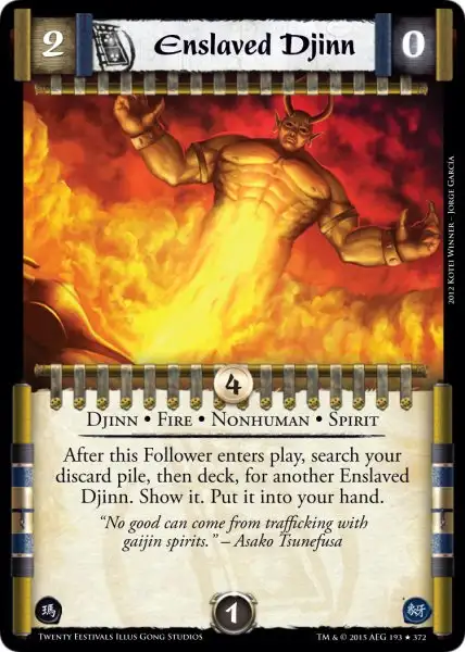 Enslaved Djinn