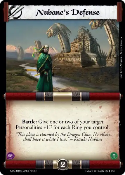 Nubane's Defense