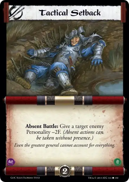 Tactical Setback