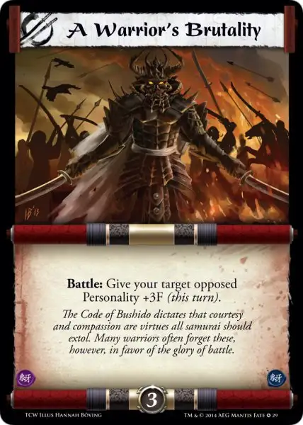 A Warrior's Brutality