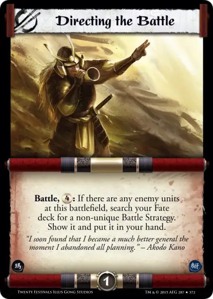 Directing the Battle