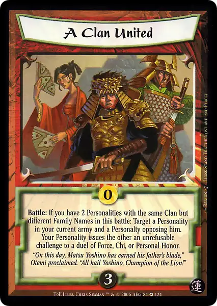 A Clan United