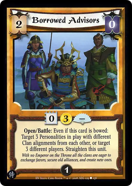 Borrowed Advisors