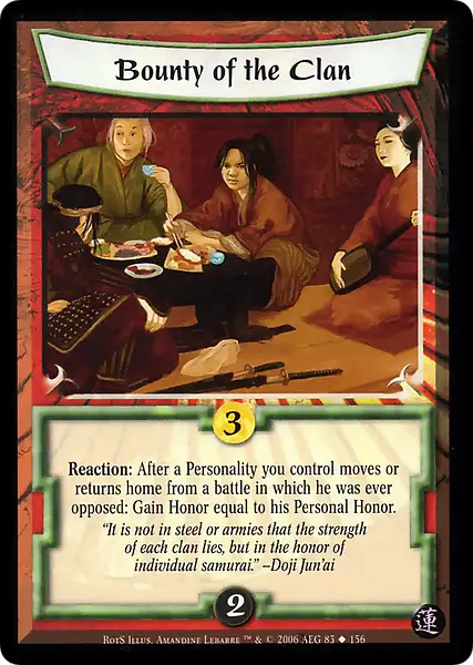 Bounty of the Clan