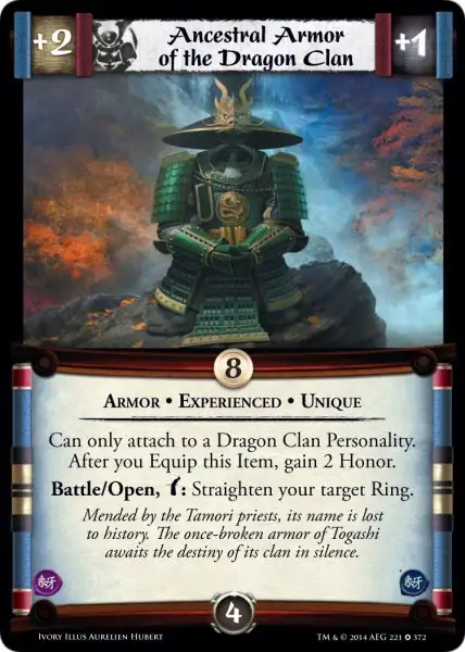 Ancestral Armor of the Dragon Clan • Experienced