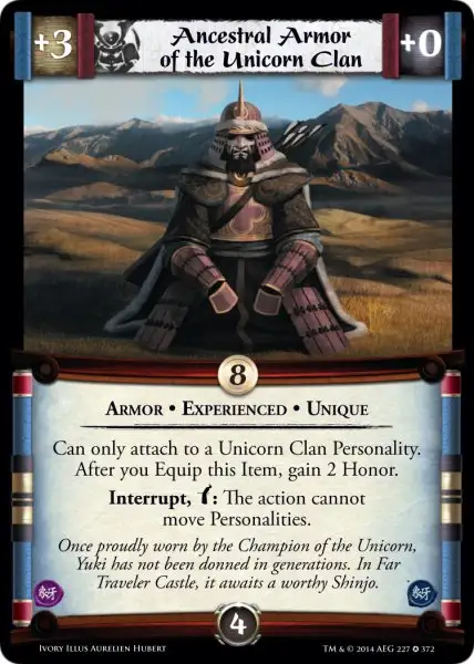 Ancestral Armor of the Unicorn Clan • Experienced
