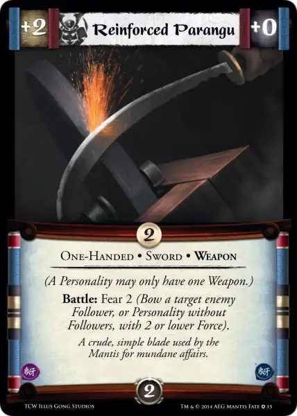 Reinforced Parangu
