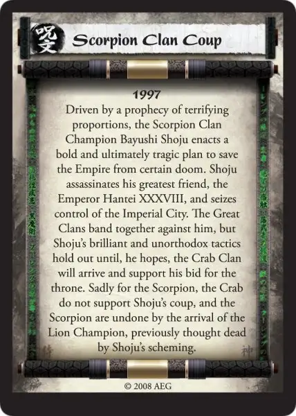 Scorpion Clan Coup