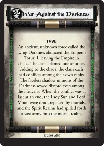 War Against the Darkness