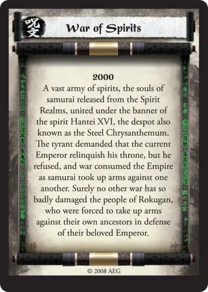 War of Spirits