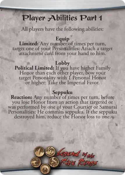 Player Abilities Part 1