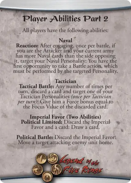 Player Abilities Part 2