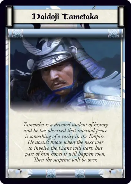 Daidoji Tametaka (Bio)