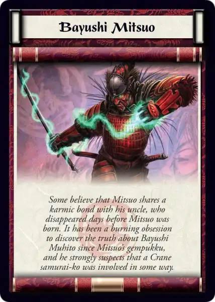 Bayushi Mitsuo (Bio)