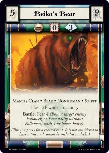 Beiko's Bear
