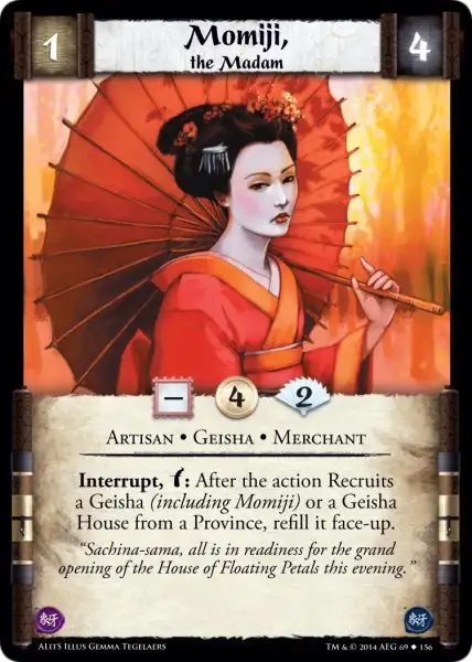 Momiji, the Madam