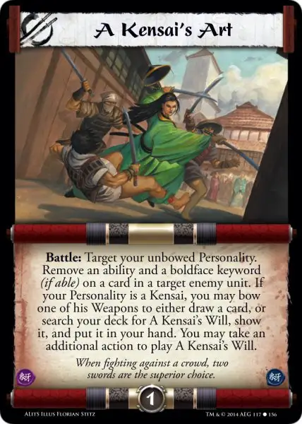 A Kensai's Art