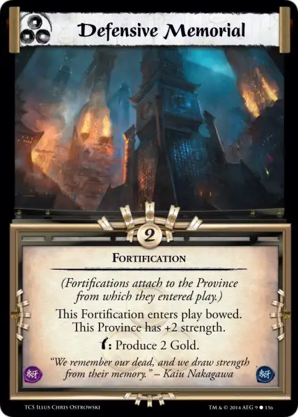 Defensive Memorial