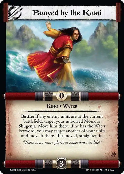 Buoyed by the Kami