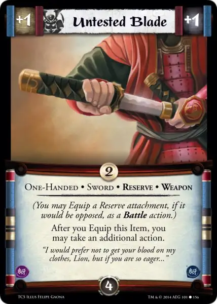 Untested Blade
