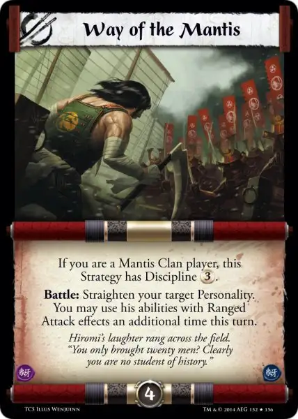 Way of the Mantis