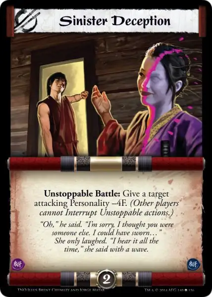 Sinister Deception