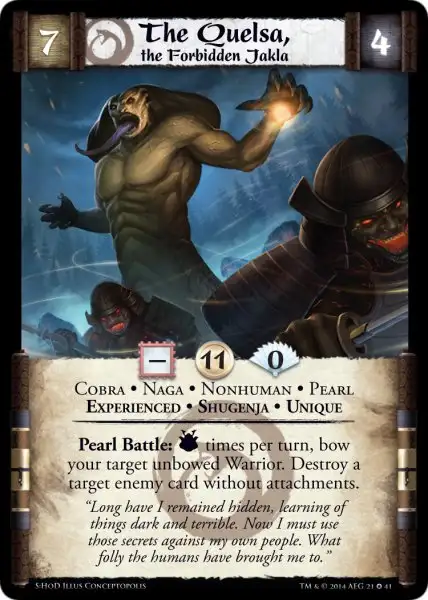 The Quelsa, the Forbidden Jakla
