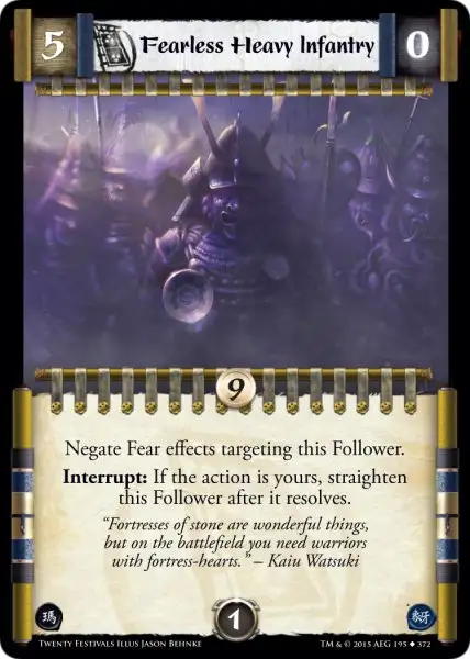 Fearless Heavy Infantry