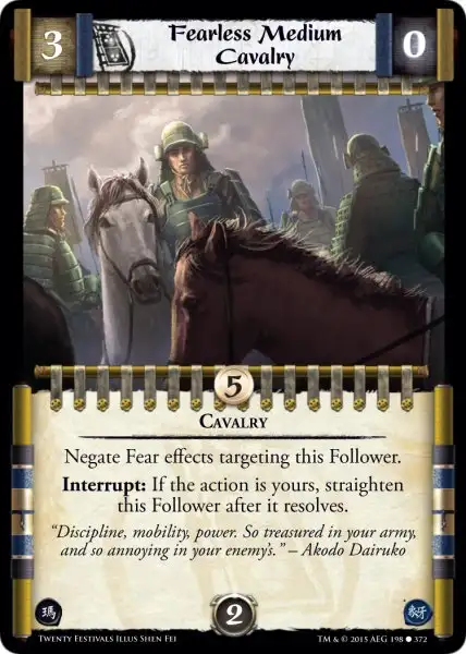 Fearless Medium Cavalry