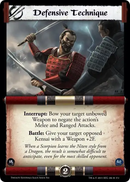 Defensive Technique