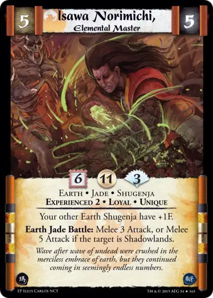 Isawa Norimichi, Elemental Master