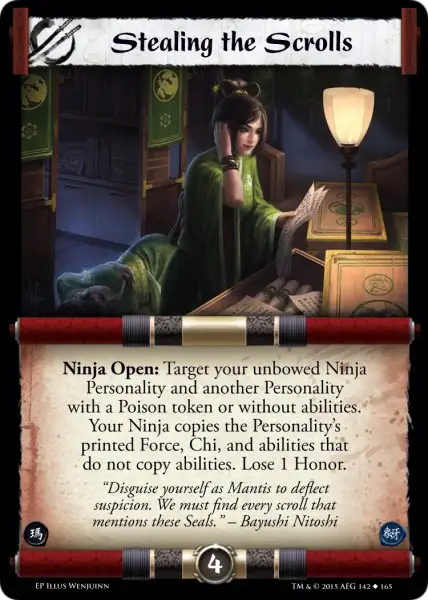 Stealing the Scrolls