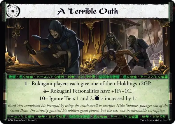 A Terrible Oath