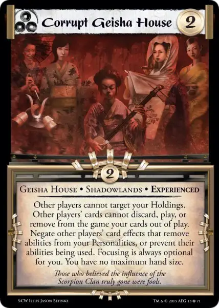 Corrupt Geisha House