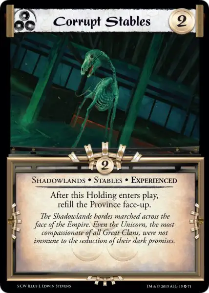 Corrupt Stables • Experienced