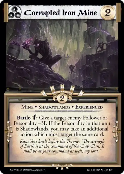 Corrupted Iron Mine • Experienced